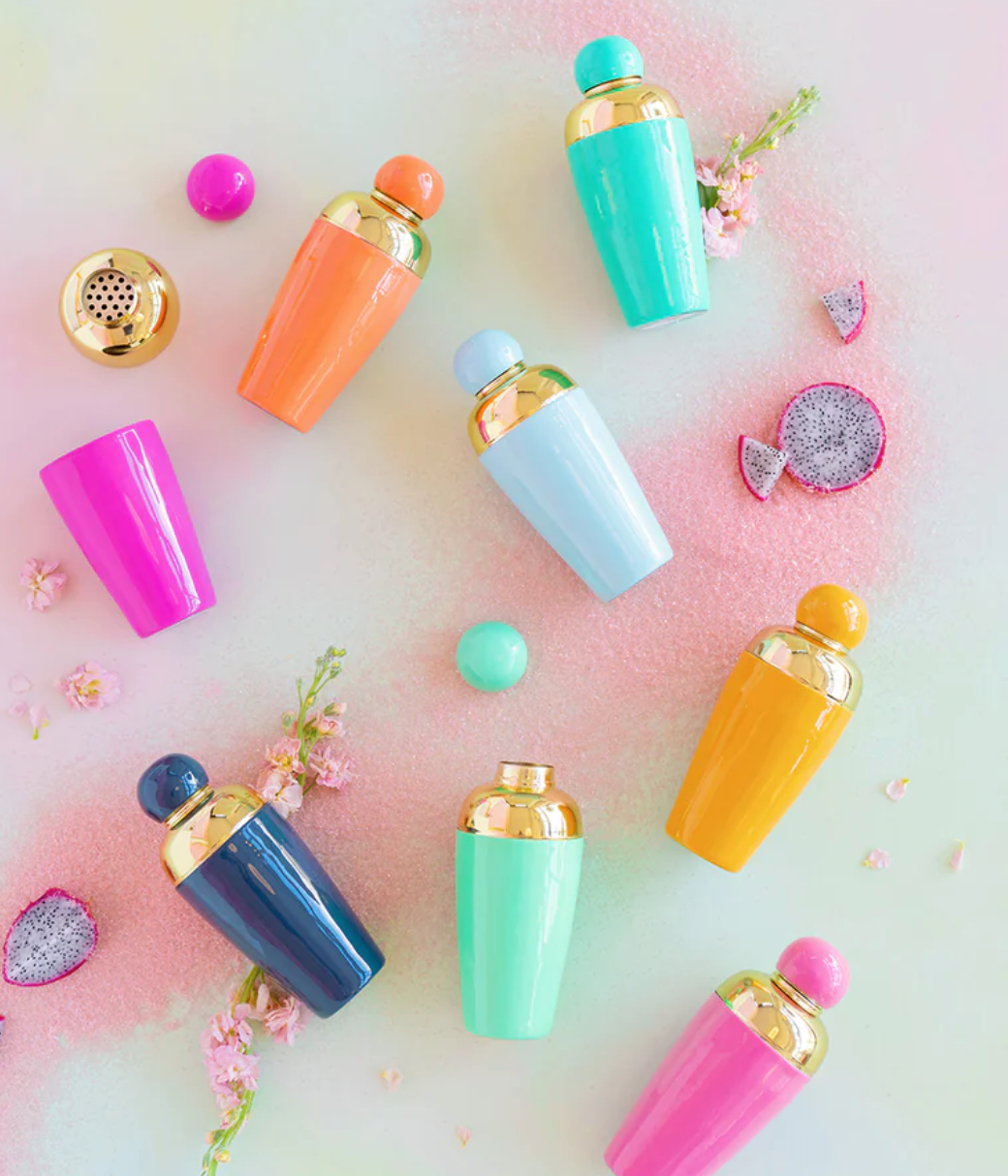 Colored Cocktail Shaker
