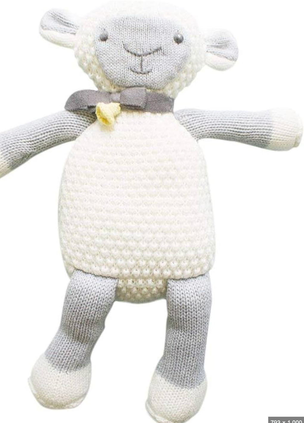 Zubels - Crocheted Lamb Rattle