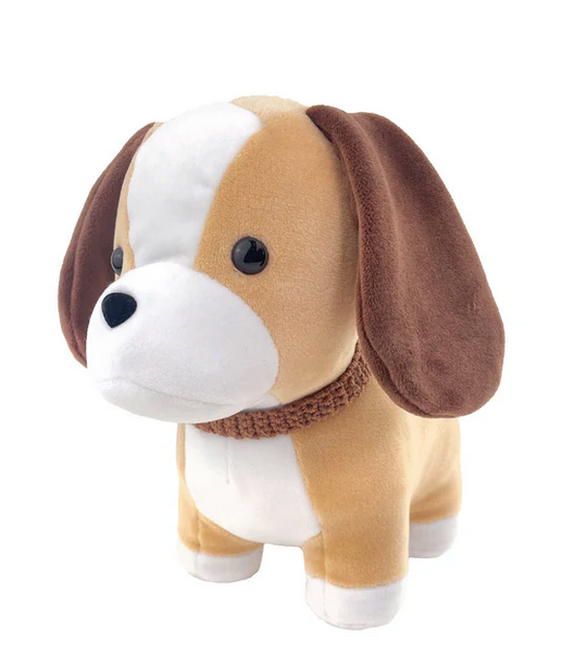 Plush Tan Dog