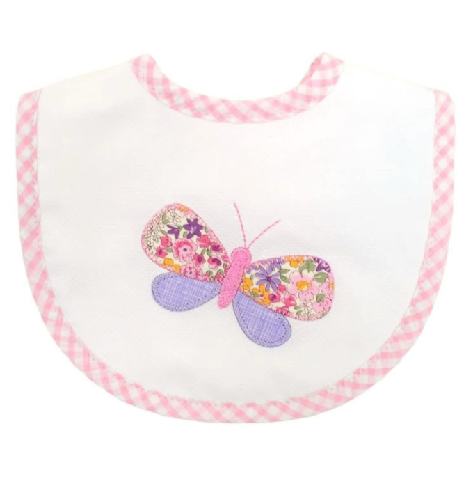 3 Marthas - Butterfly Bib