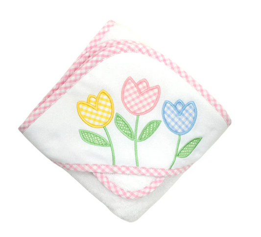 3 Marthas - Tulips Towel & Washcloth Set