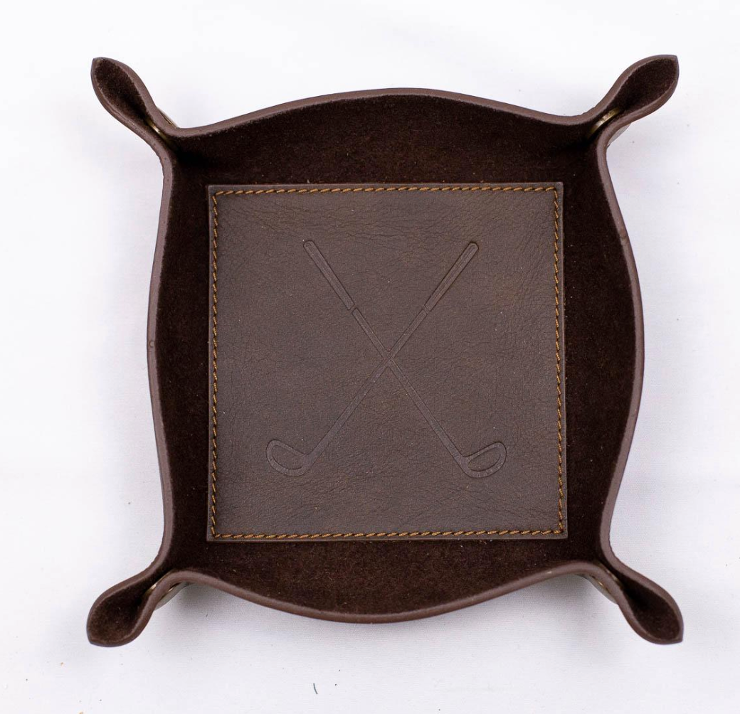 Golf Clubs Leather Valet