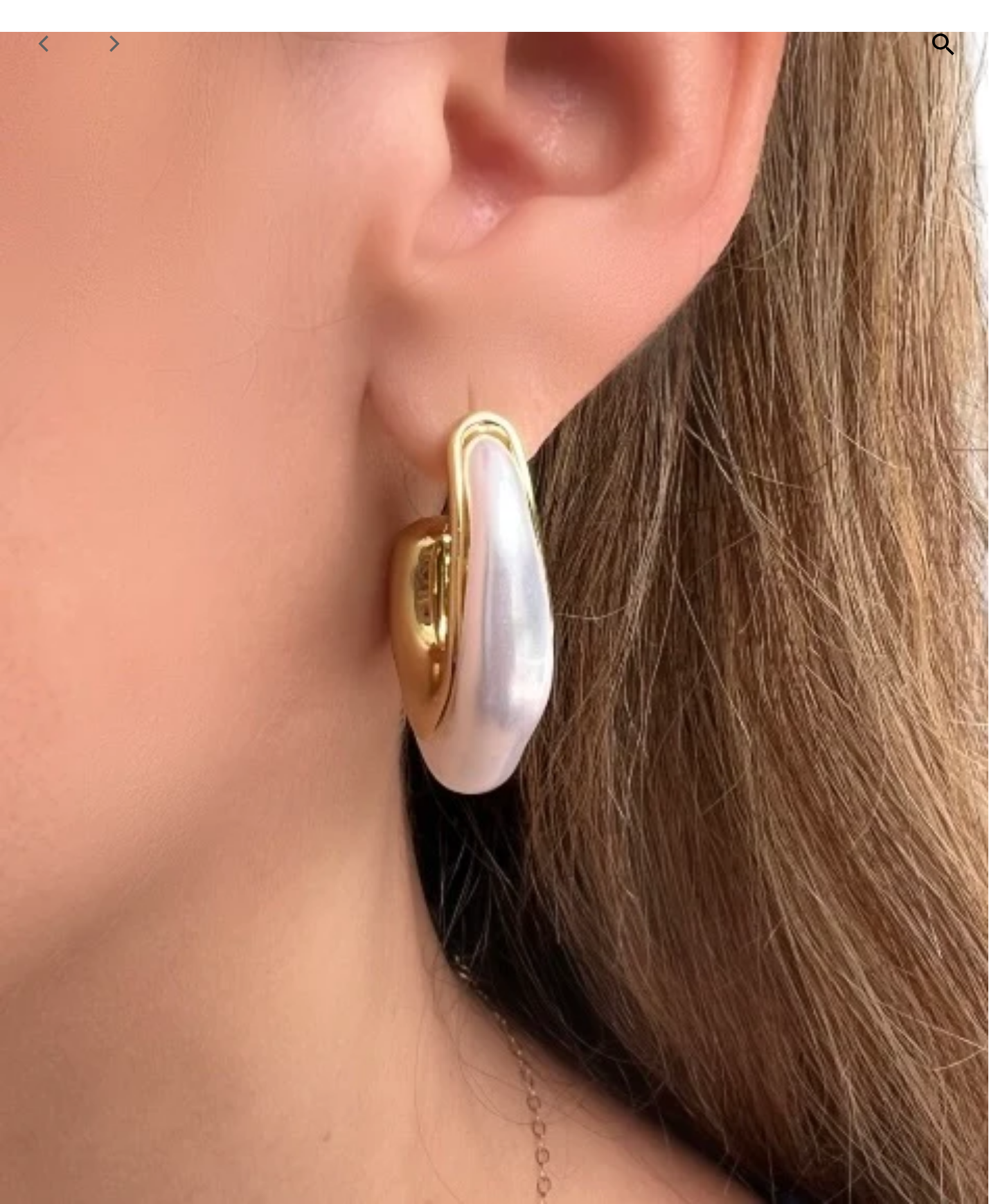 Acrylic Hoops - Clear or Pearl