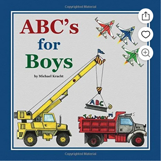 ABC's for Boys or Girls - Book