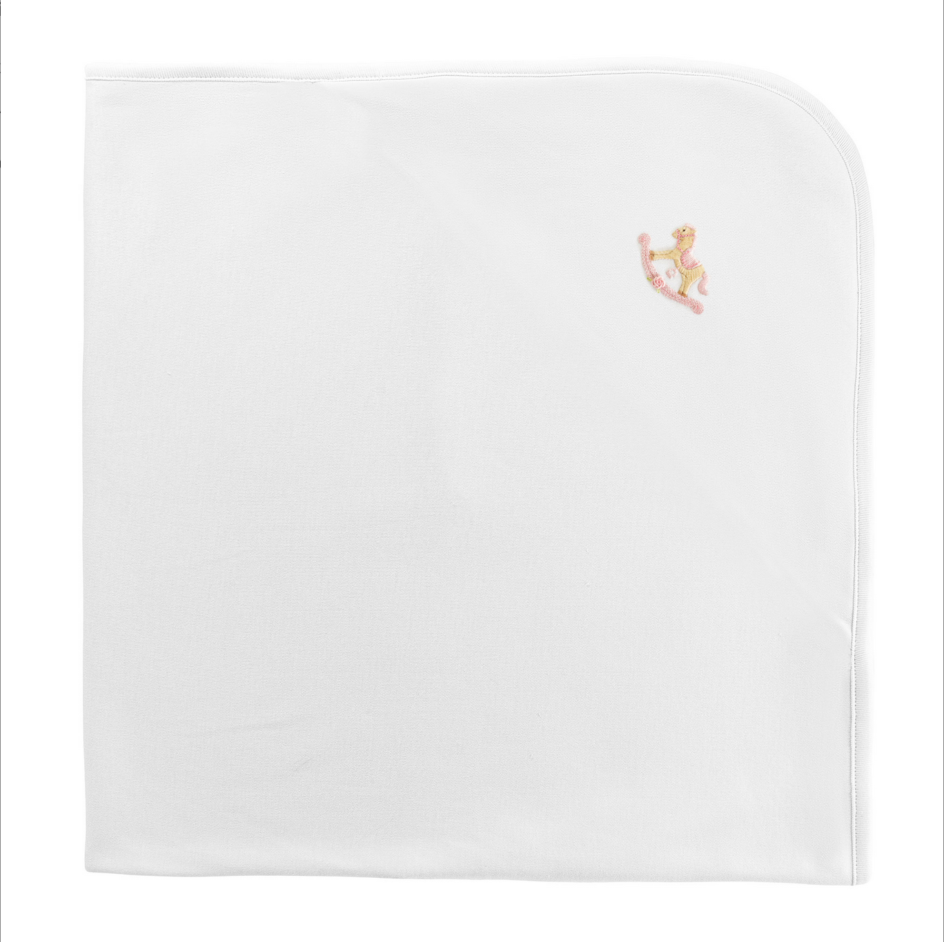 Baby Club Chic - Embroidered Receiving Blanket - Multiple Styles and Colors