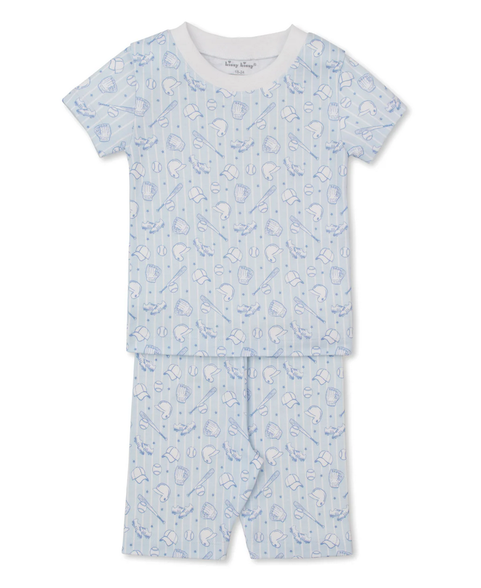 Kissy Kissy - Pima Cotton Toddler Pajama Set - Baseball