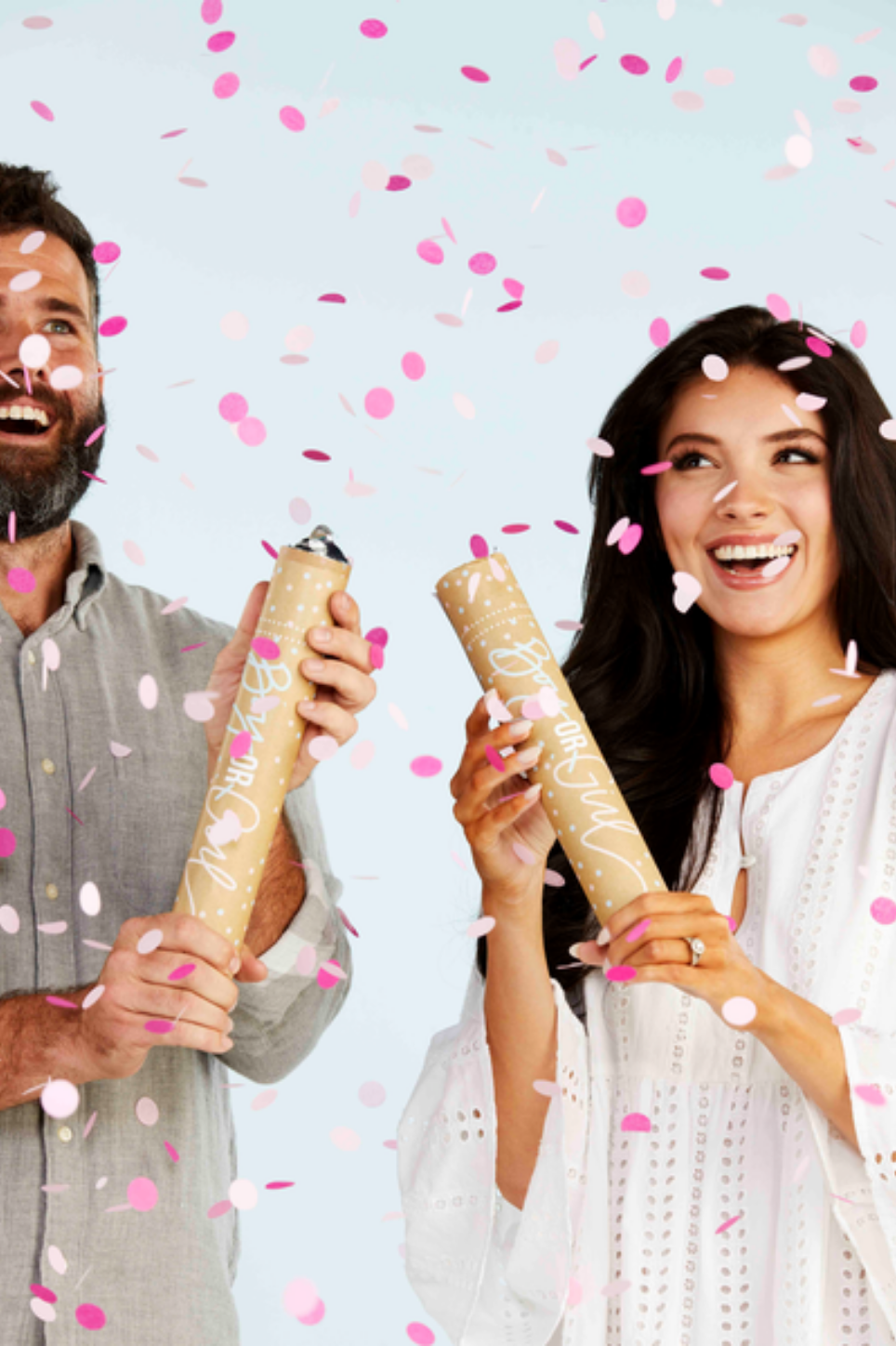 Gender Reveal - Confetti Popper - Pink or Blue