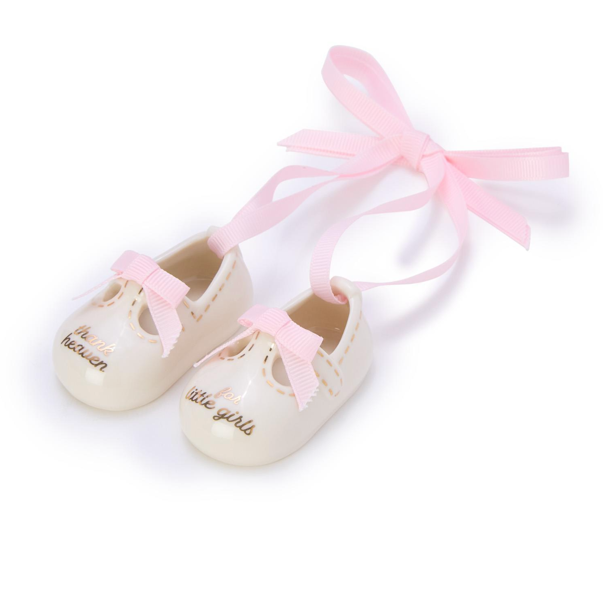 Thank Heaven Baby Shoes Keepsake Ornament