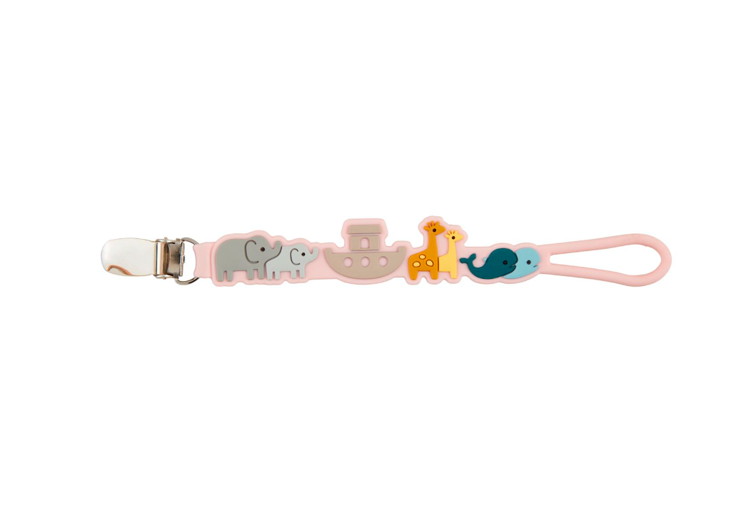 Silicone Pacifier Clip - Multiple Styles