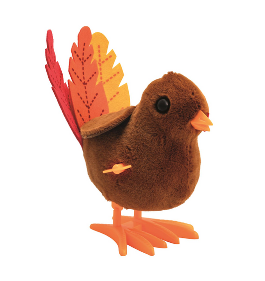 Wind-Up Hopping Turkey Toy