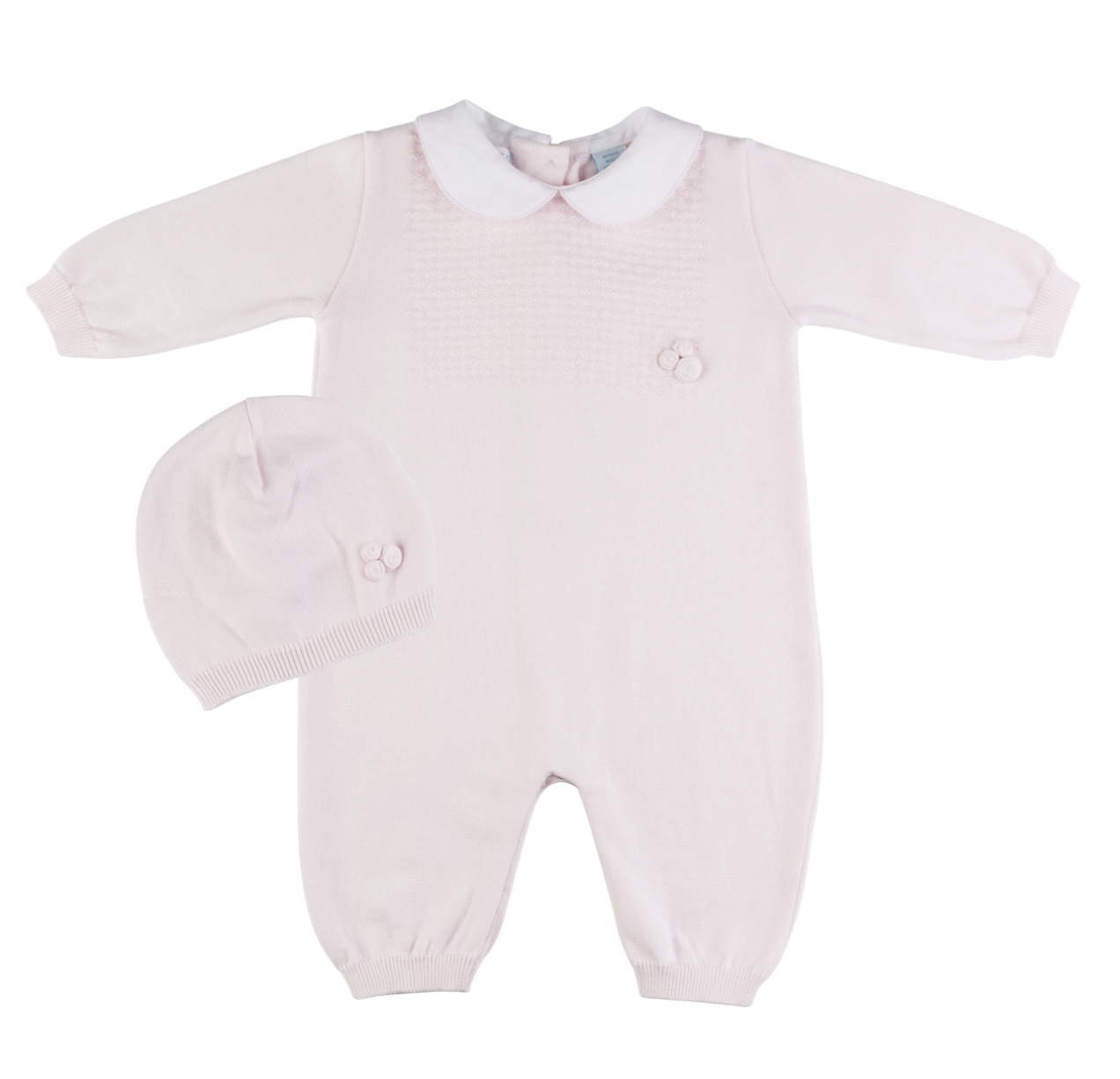 Feltman Brothers - Pique Collar Knit Longall with Hat