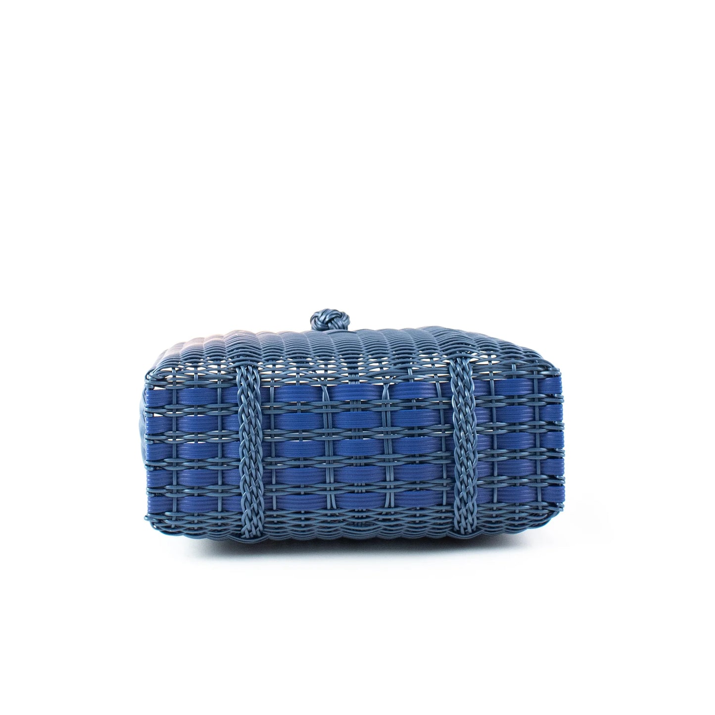 Lilley Line - Handmade Blue Woven Tote