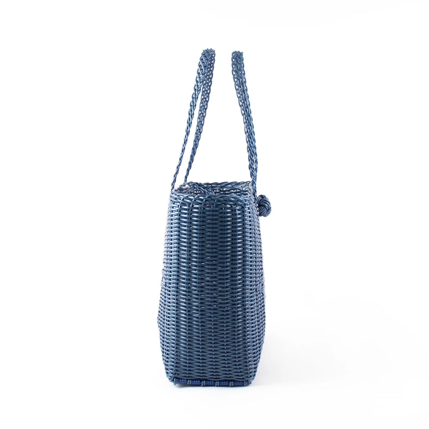 Lilley Line - Handmade Blue Woven Tote