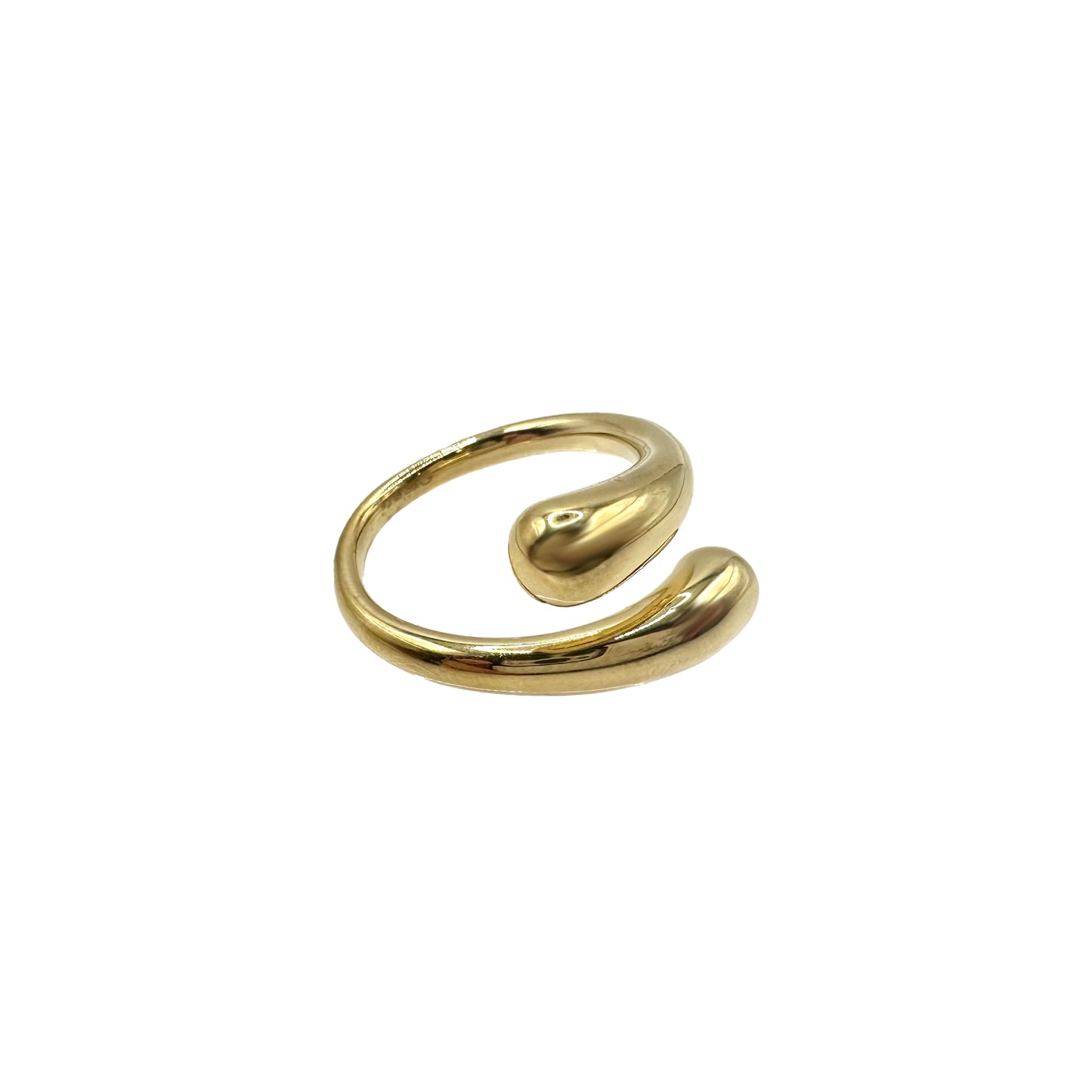 Gold Rain Drop Ring