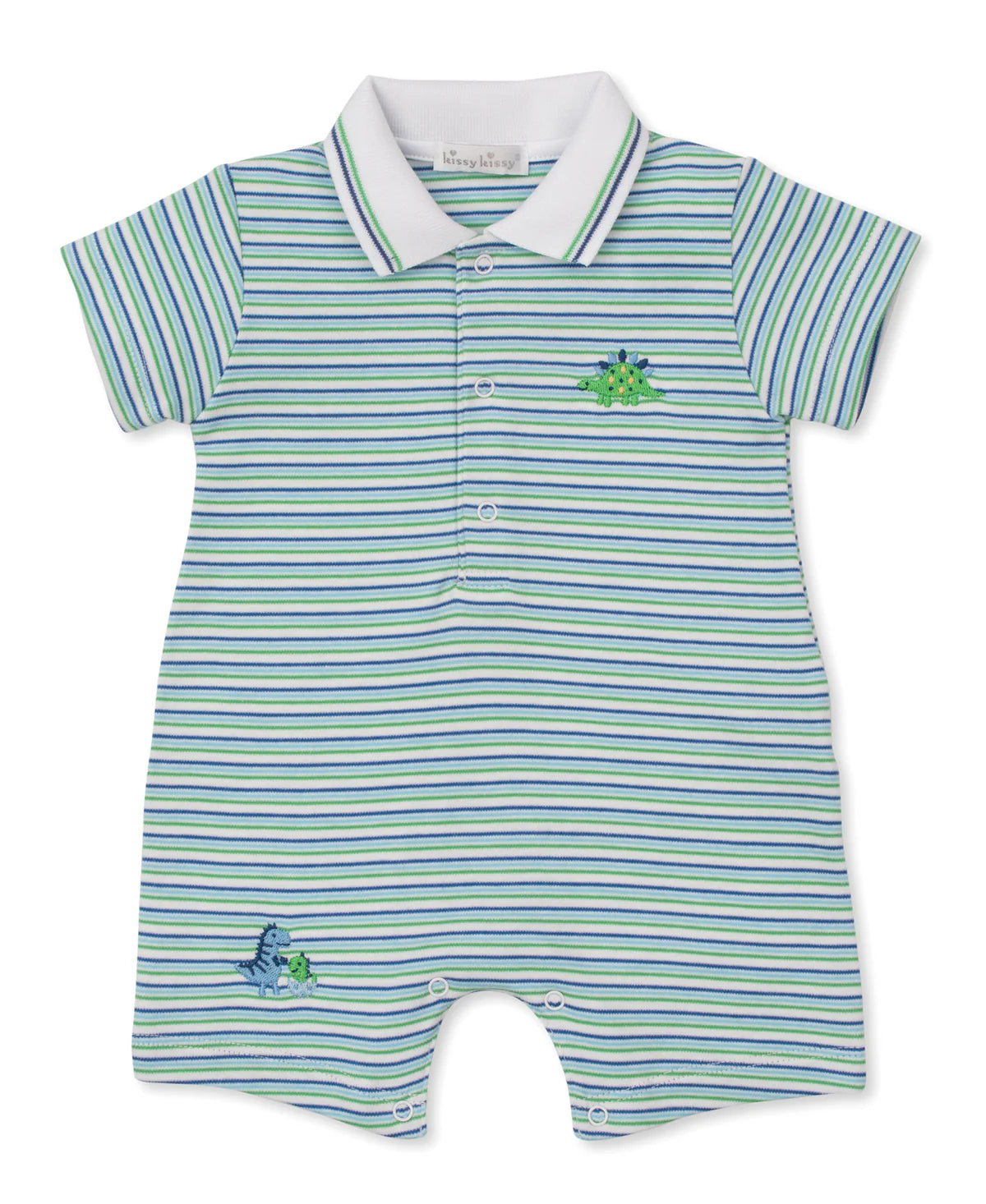 Kissy Kissy - Embroidered Dinosaur Playsuit
