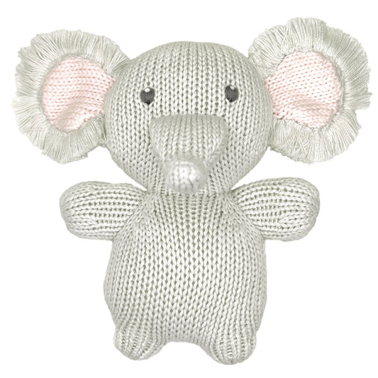 Zubels - Elephant Rattle - Pink or Blue