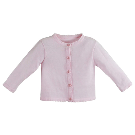 Baby Cardigan - Pink, Blue, or White