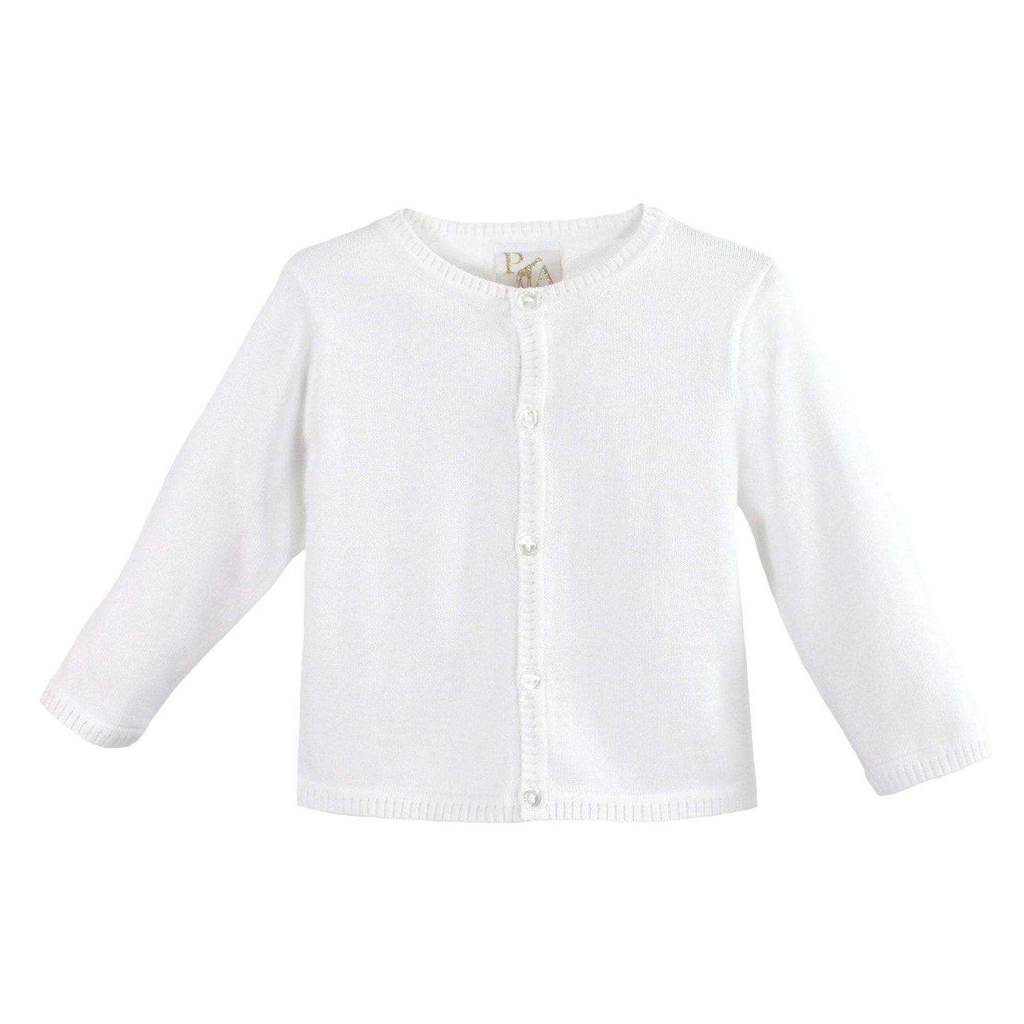 Baby Cardigan - Pink, Blue, or White
