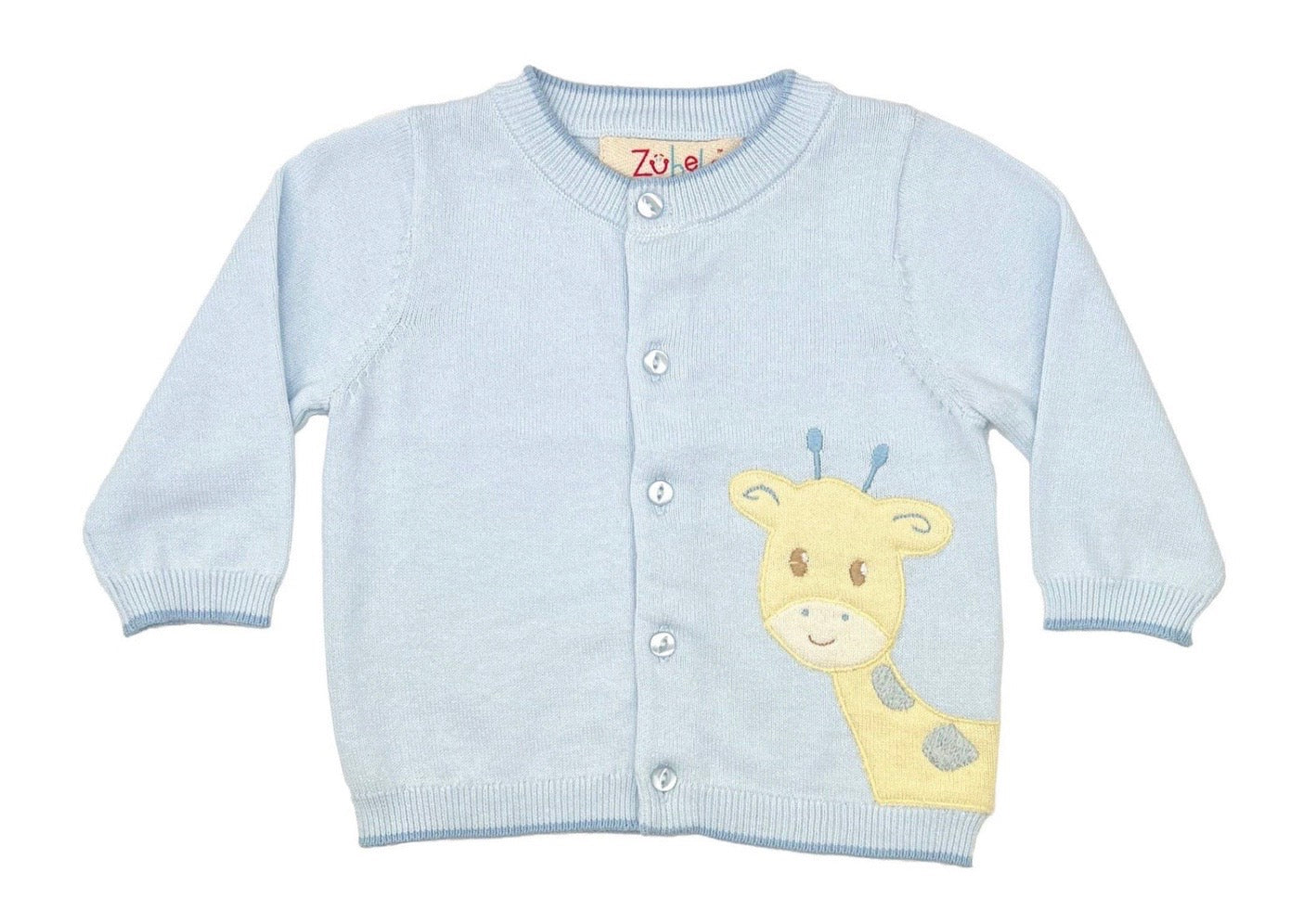 Zubels - Blue Giraffe Cardigan