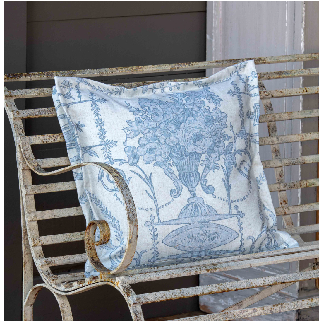 French Blue Pillow