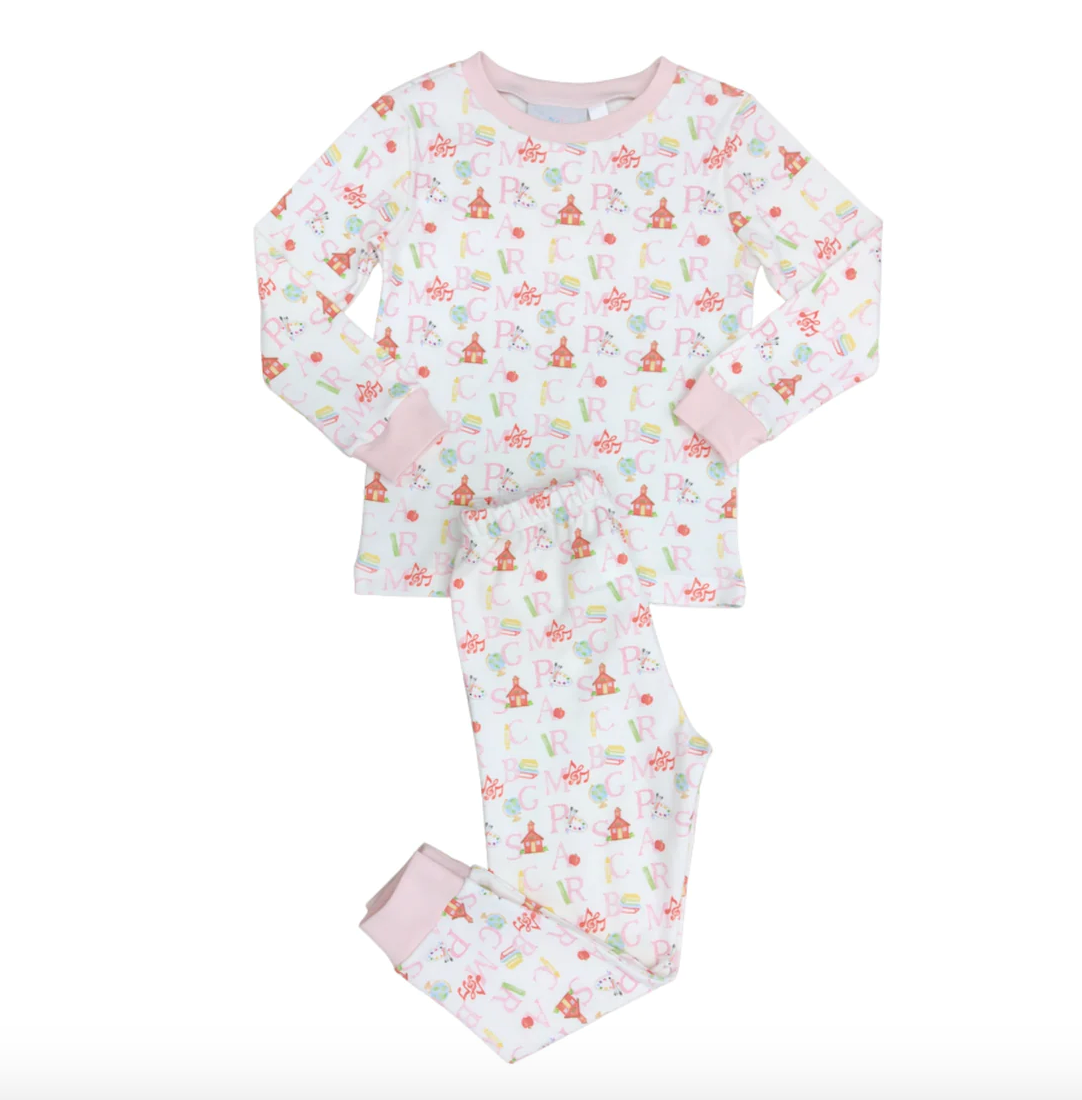 ABC Back to school pajamas