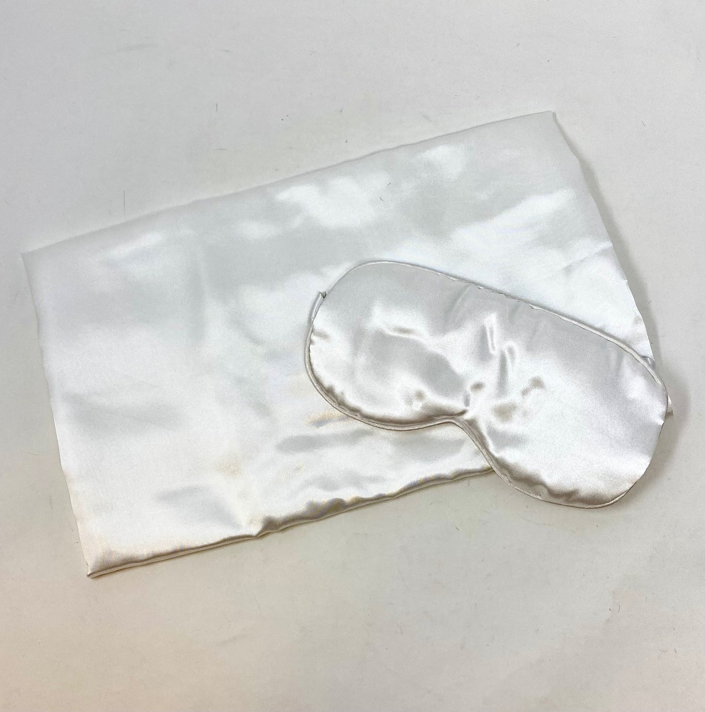 Satin Eye Mask and Pillow Case Set