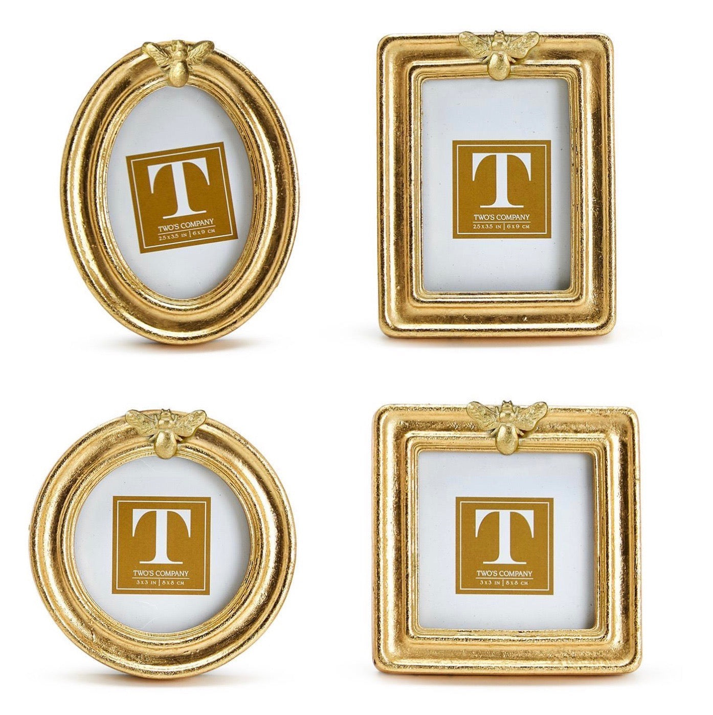 Gold Bee Picture Frame