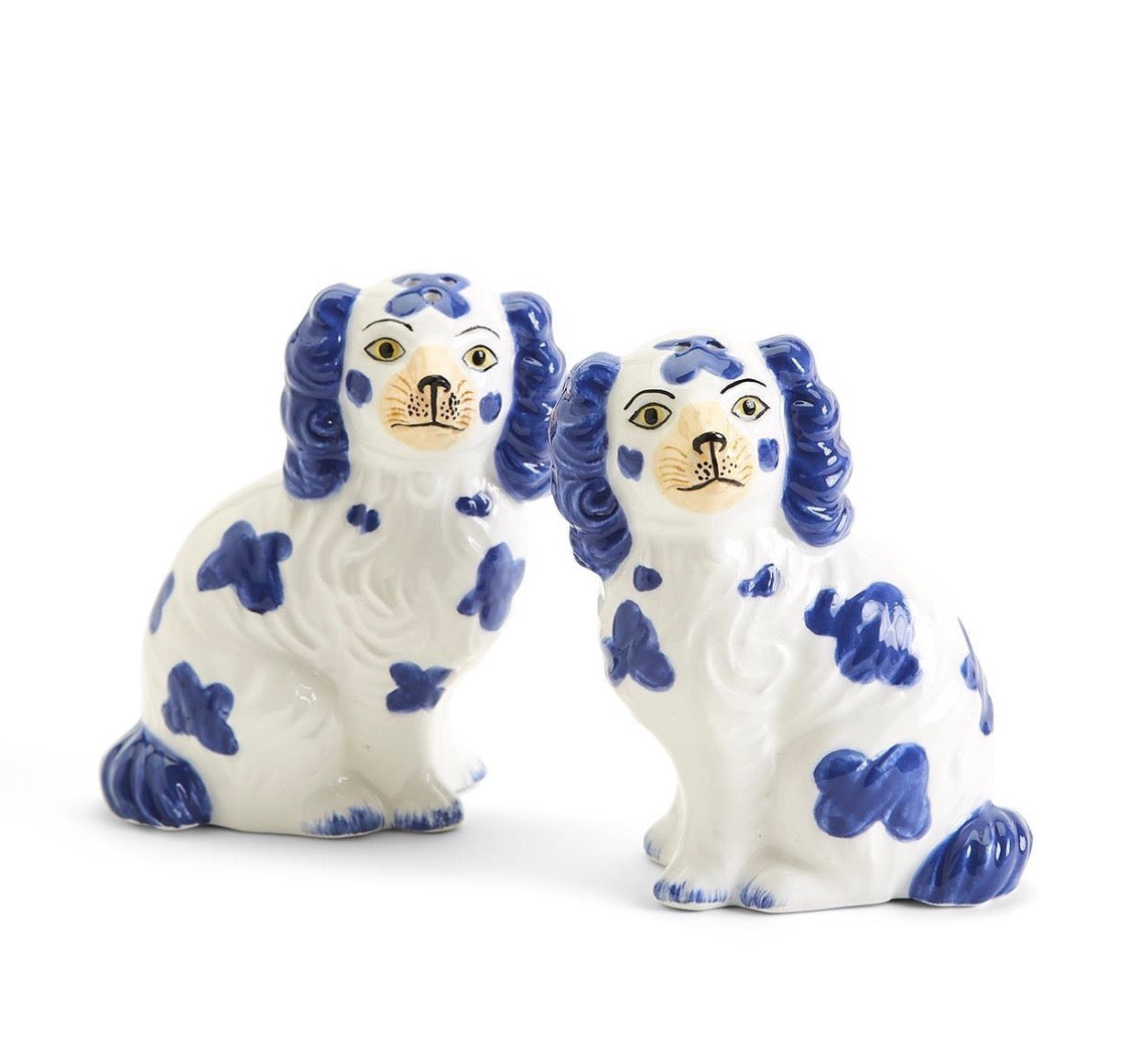Salt and Pepper Shakers Staffordshire Dog