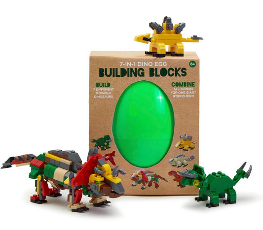 Dino Egg Building Blocks