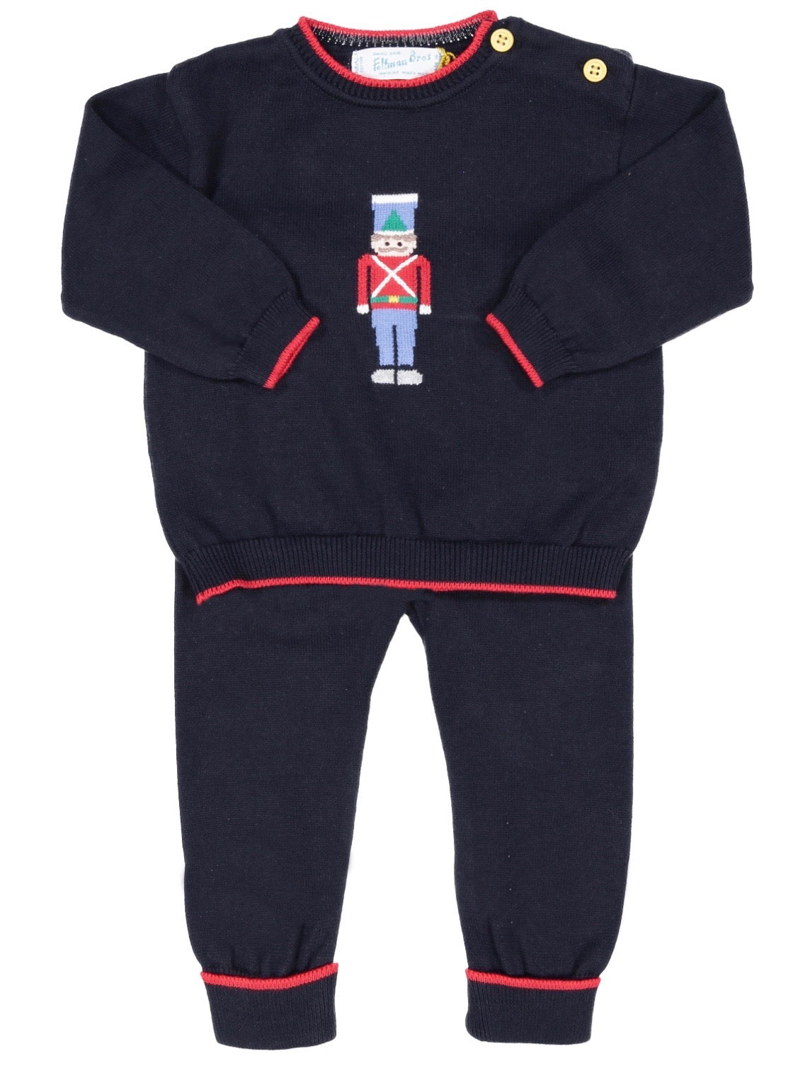 Feltman Brothers - Nutcracker Knit Sweater Set in Blue