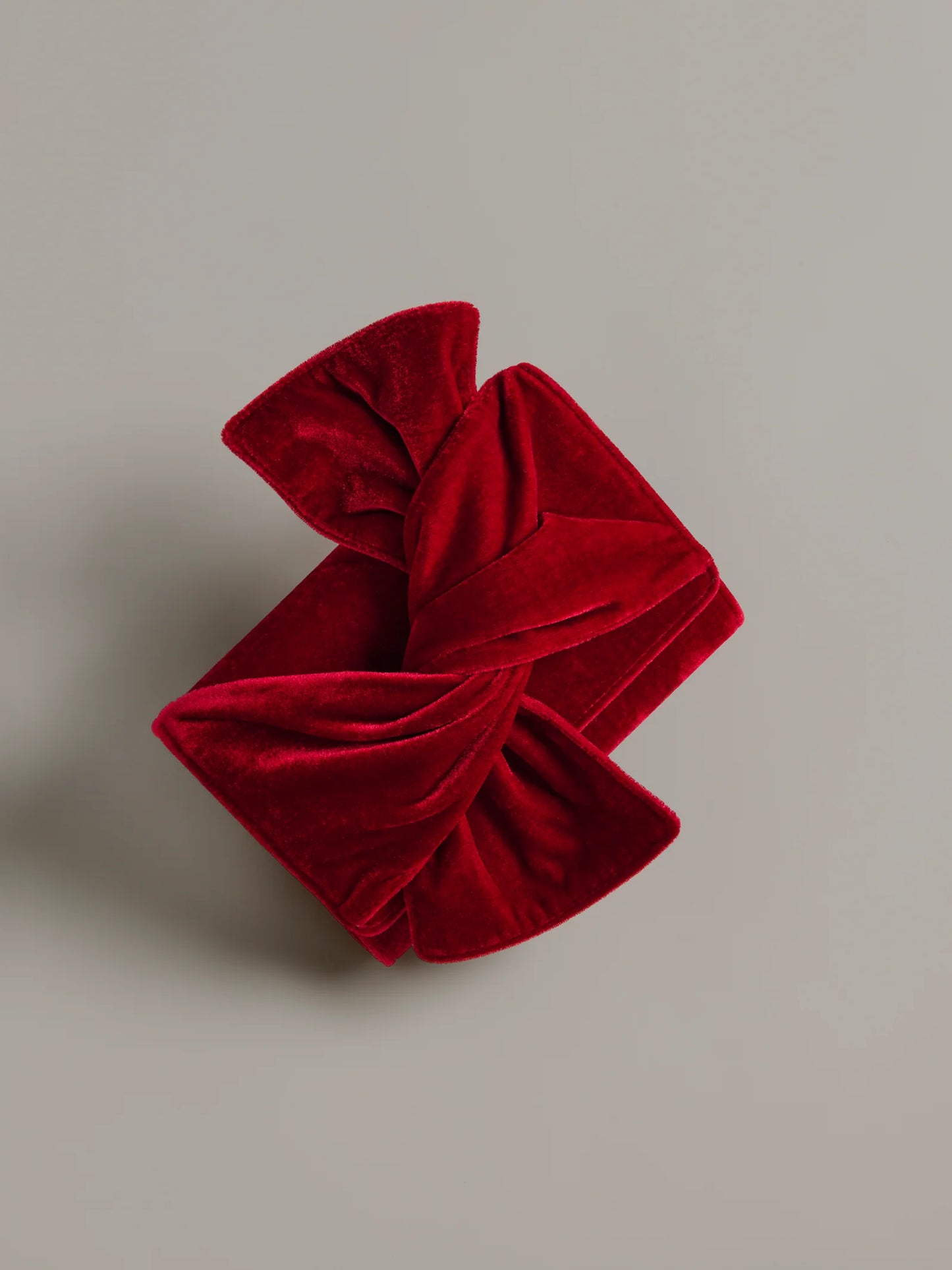 Red Velvet Bow Clutch