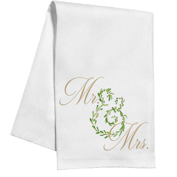 Rosanne Beck - Kitchen Towel - Mr and Mrs