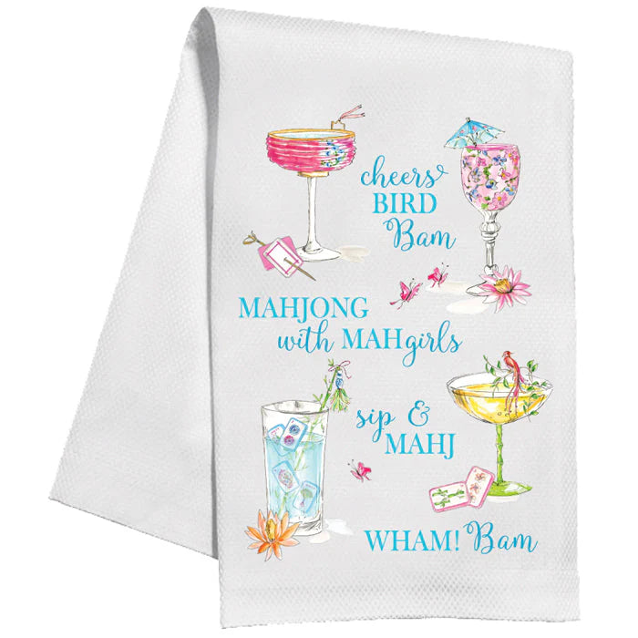 RosanneBeck - Hand Towel - Mahjong