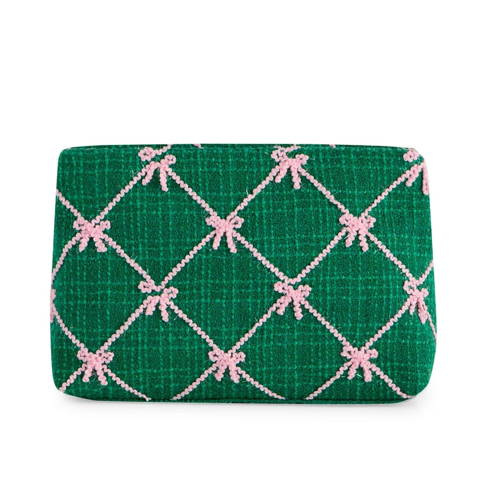 Bow Zip Pouch - Three Colors