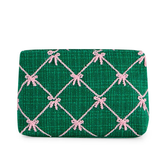 Bow Zip Pouch - Three Colors