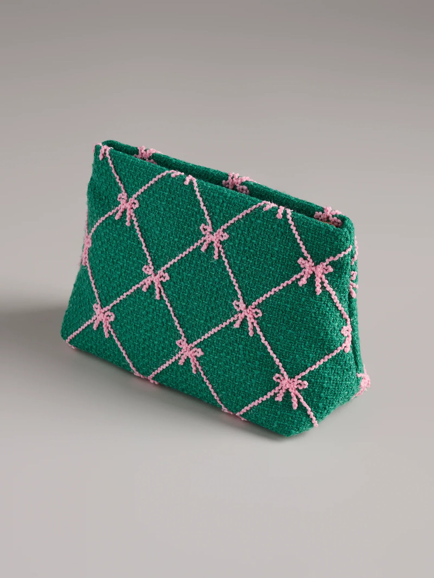 Bow Zip Pouch - Three Colors