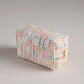 Multicolor Tweed Pouch