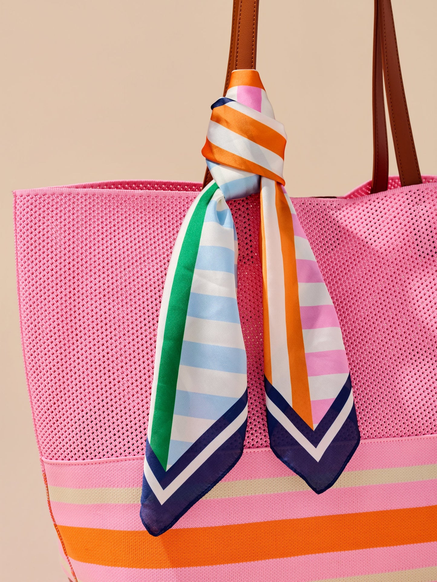 Multicolor Striped Scarf