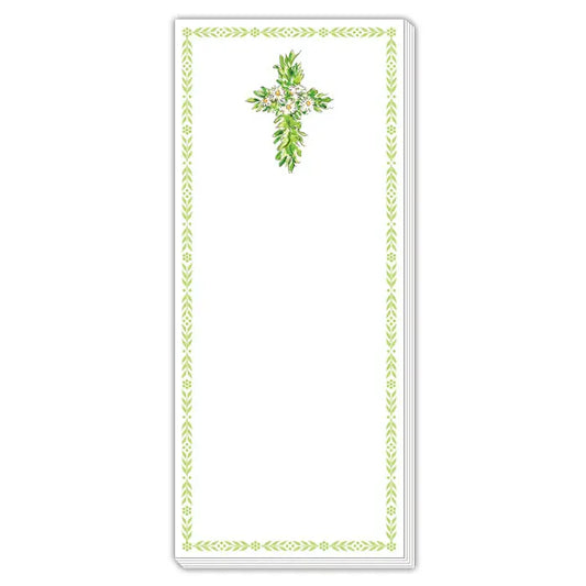 Rosanne Beck - Greenery Cross Notepad