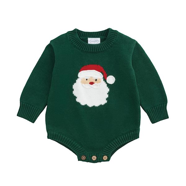 Santa Sweater Bubble - Pink or Green