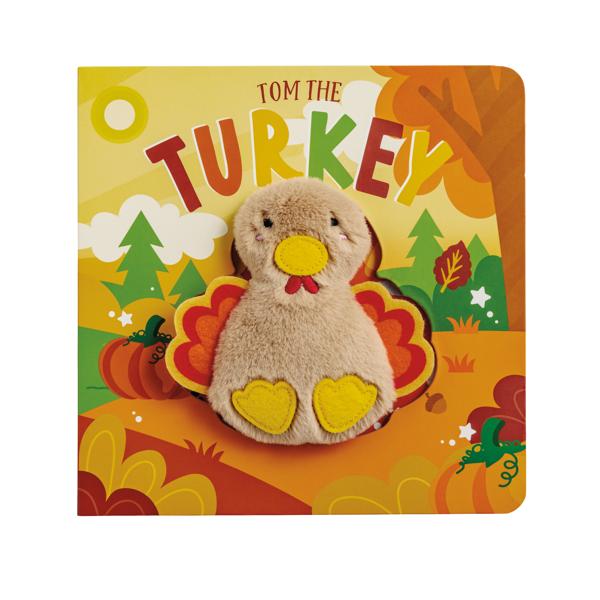 Tom the Turkey - Squeak Plush Board Book