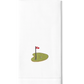 Henry Handwork - Hand-Embroidered Hand Towel - Golf