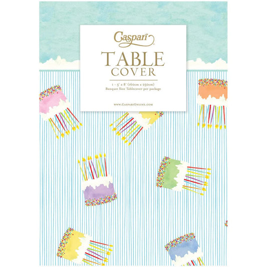 Caspari - Paper Linen Table Cover - Birthday