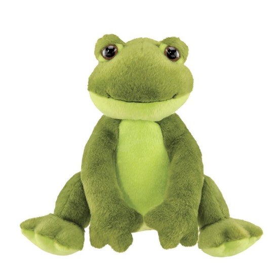 Large Plush Green Frog