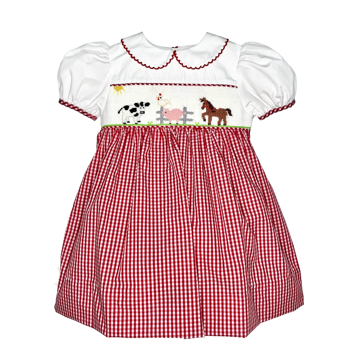 Smocked Farm Dress or Jon Jon