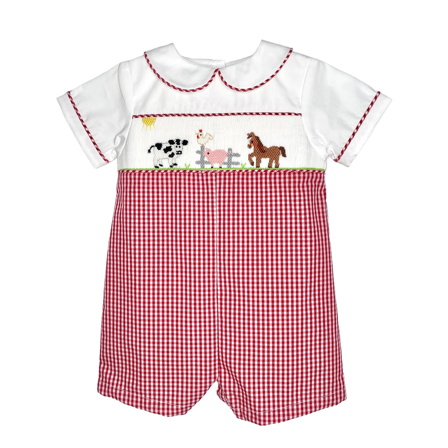 Smocked Farm Dress or Jon Jon