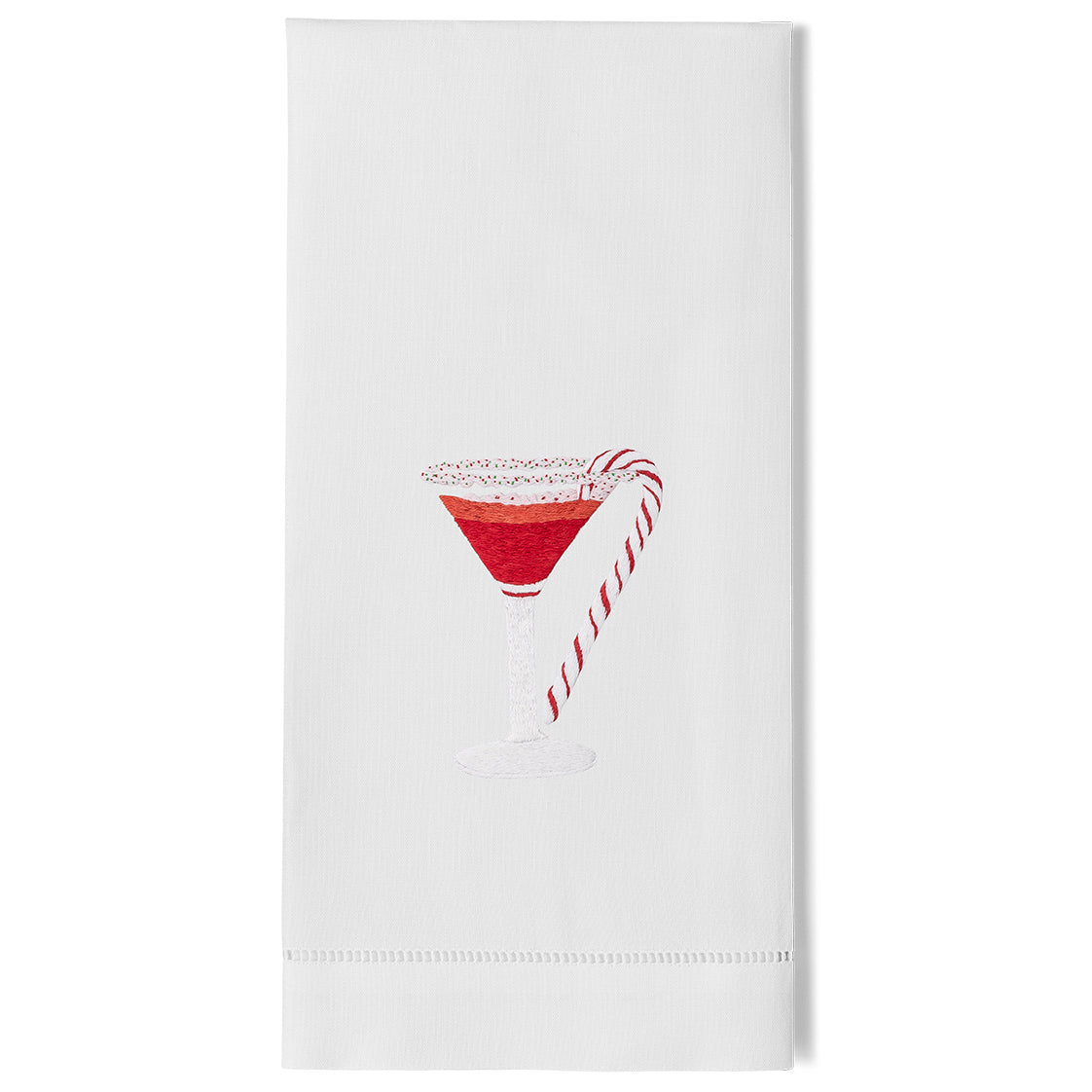 Peppermint Martini - Hand Towel or Cocktail Napkins