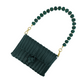 Lilley Line - Handmade Woven Clutch with Gemstone Strap - Multiple Colors