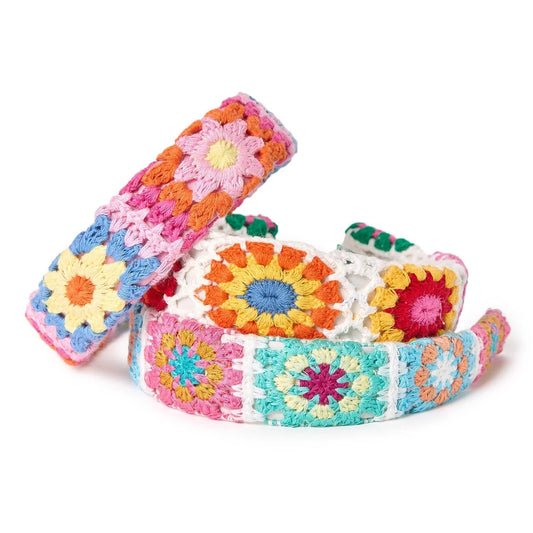Floral Crochet Headband