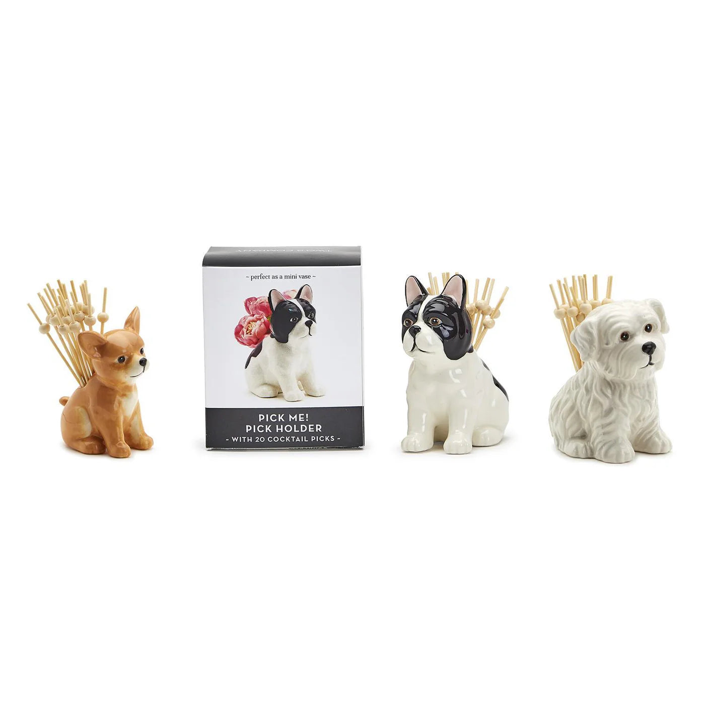 Dog Toothpick Holder - Three Styles
